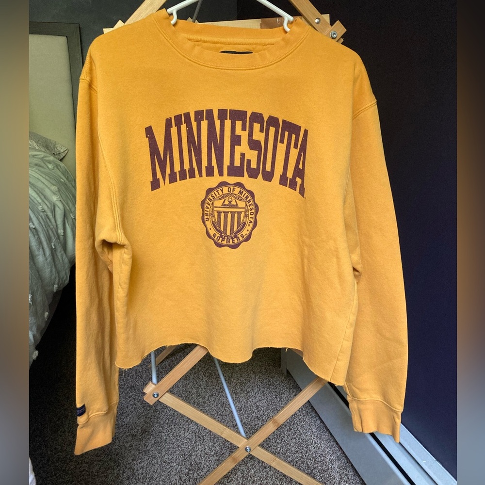 University of Minnesota Cropped Sweatshirt